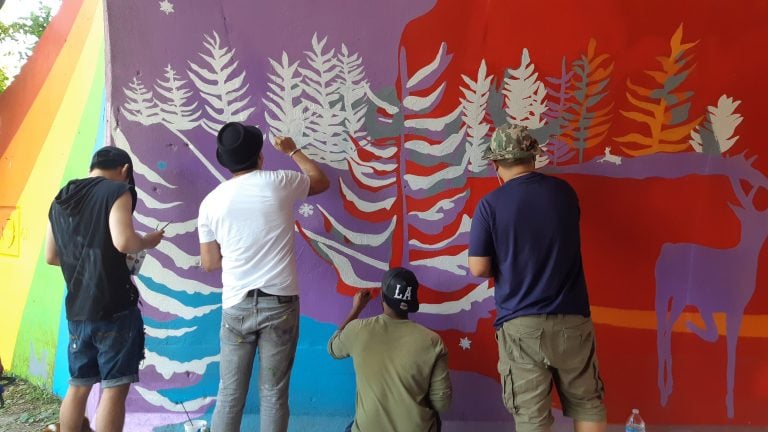 Call for Applications: Mural Artist Assistants