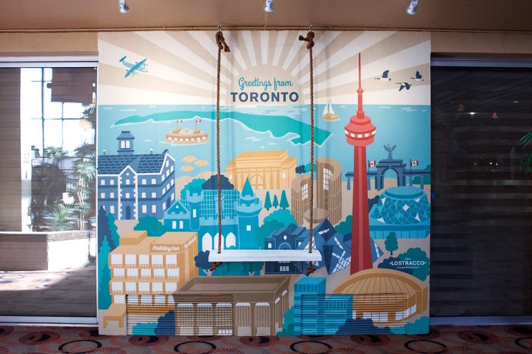 Greetings from Toronto at Holiday Inn Yorkdale