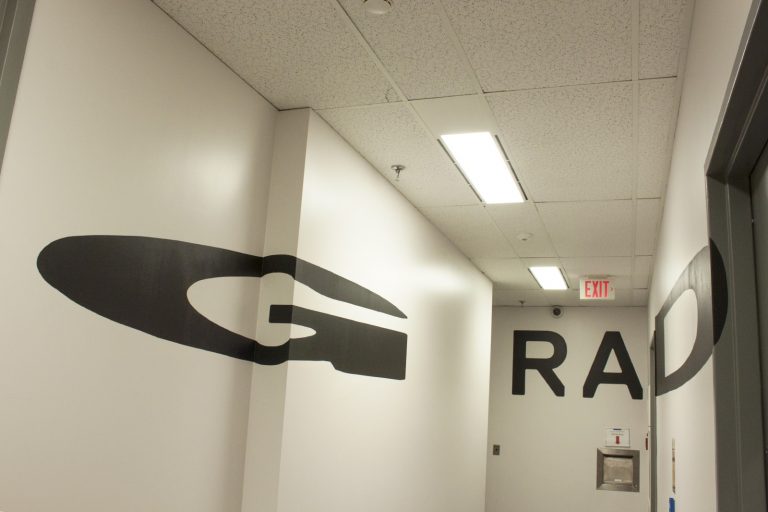 Graduate Studies Anamorphic Mural at Ryerson University