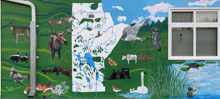 Oak Lake MB 150 Mural