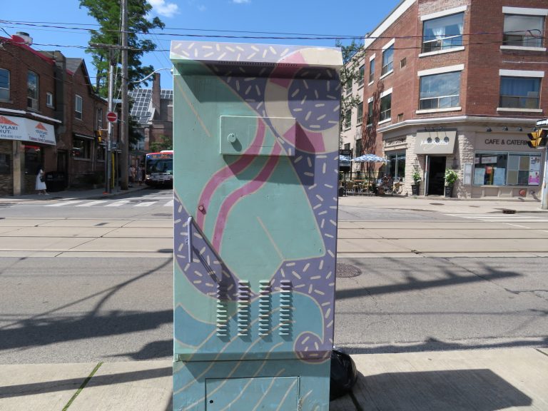 Signal Box at Queen and Wineva