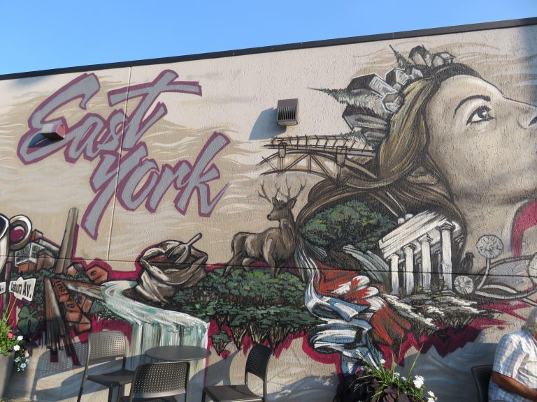 East York Mural at Cafe Serano