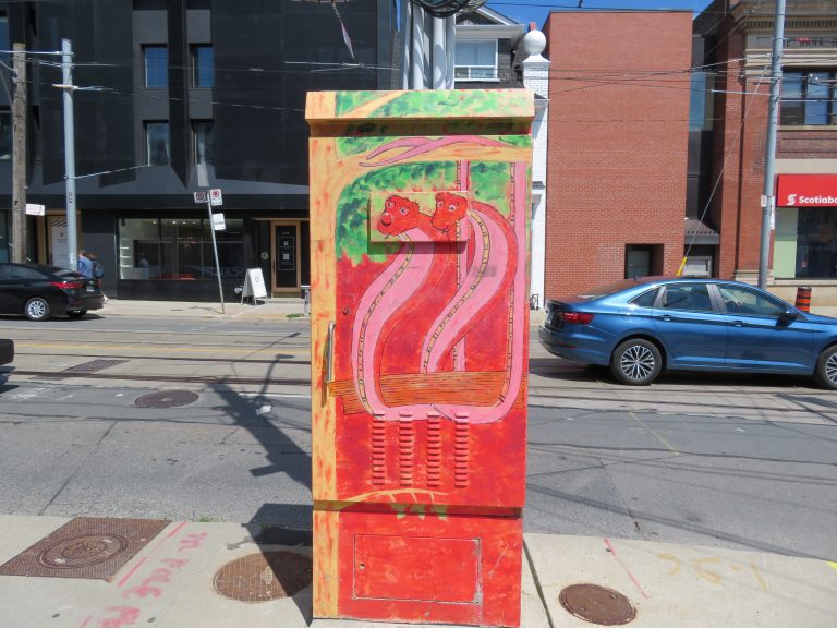 Signal Box at Broadview and Gerrard