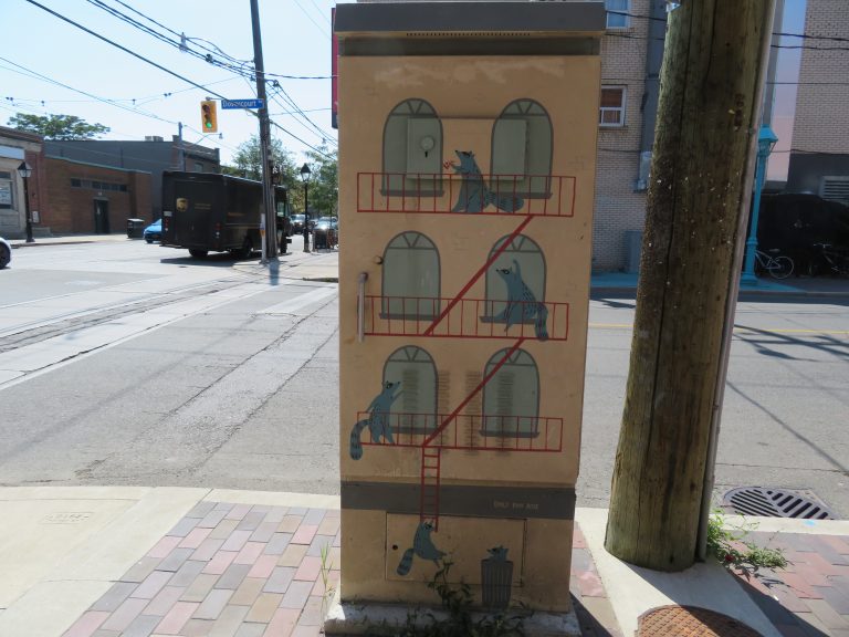 Traffic Box at Dovercourt and College