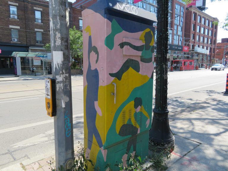 Traffic Box at College and Euclid