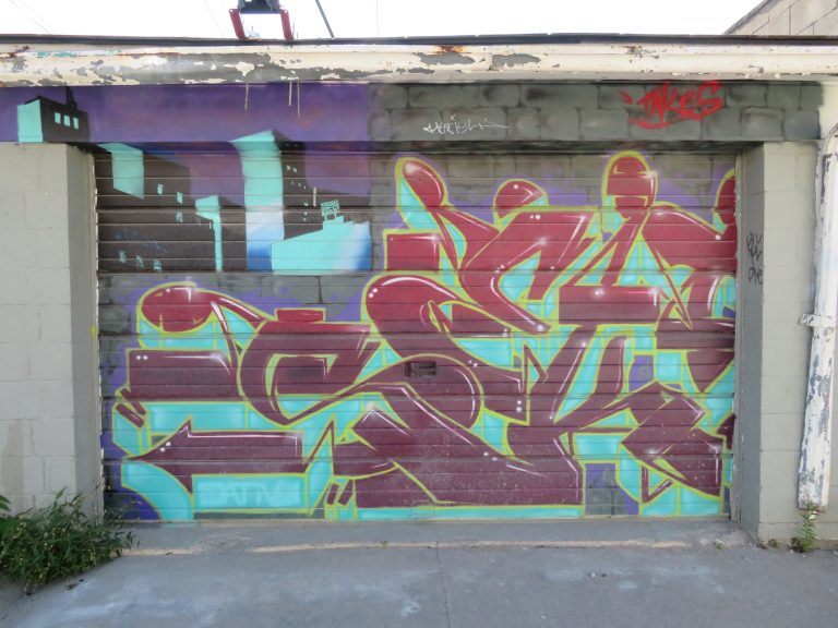 Laneway Light-Up Project – Mural by Michael Bayley