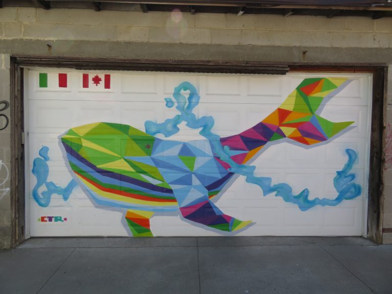 Laneway Light-Up Project – Mural by Christian Casteblanco