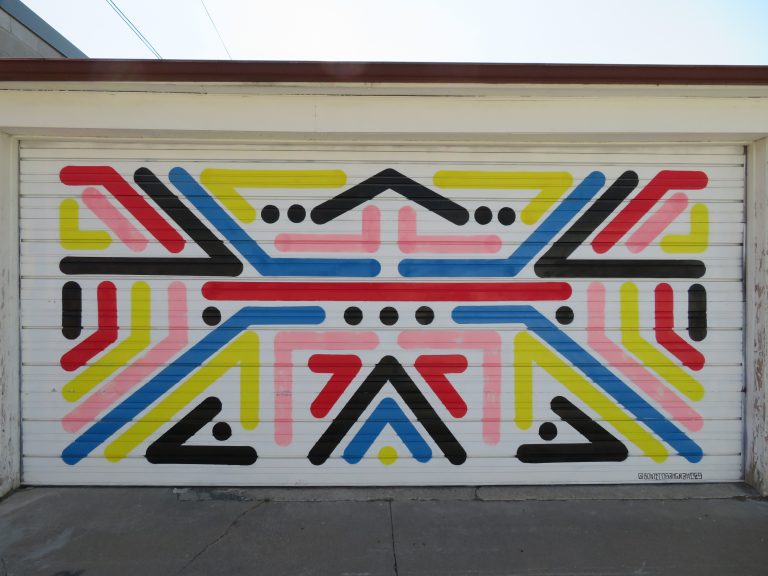 Laneway Light-Up Project – Mural by Rodrigo Castro