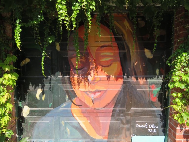Laneway Light-Up Project – Mural by Raolu Olou
