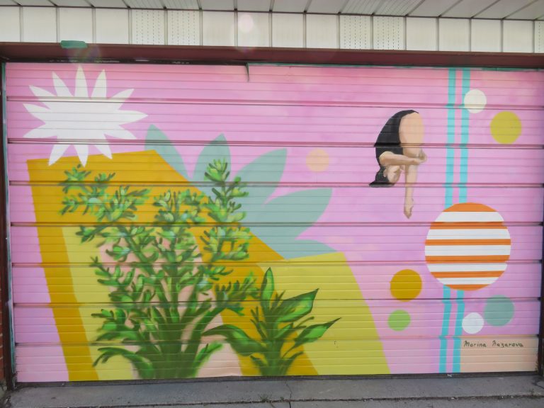 Laneway Light-Up Project – Mural by Marina Nazarova