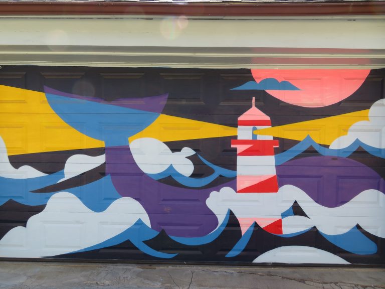 Laneway Light-Up Project – Mural by Cameron Chalmers