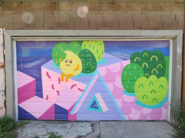 Laneway Light-Up Project – Mural by Jiuen June Kim