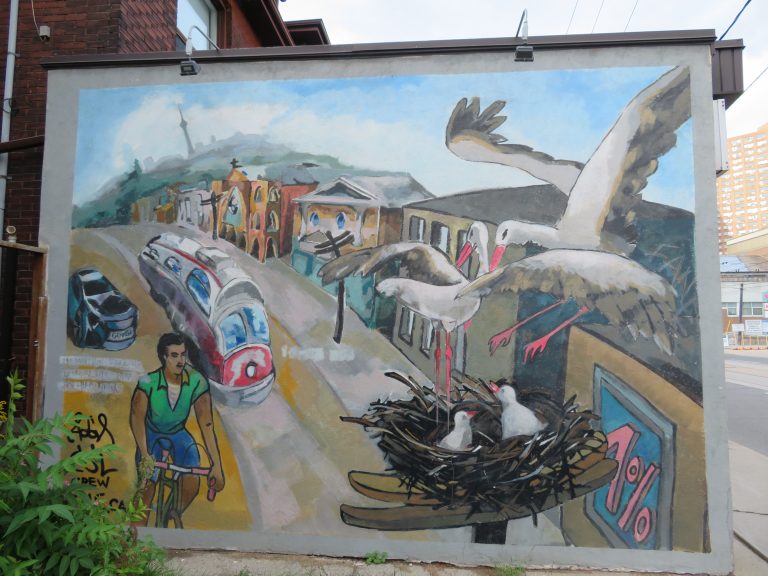 Mural at 2273 Dundas St W
