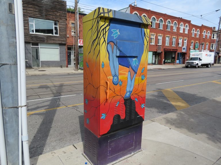 Signal Box at Dundas and Roncesvalles