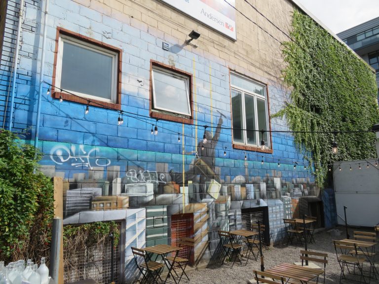 Mural at 2125 Dundas St W