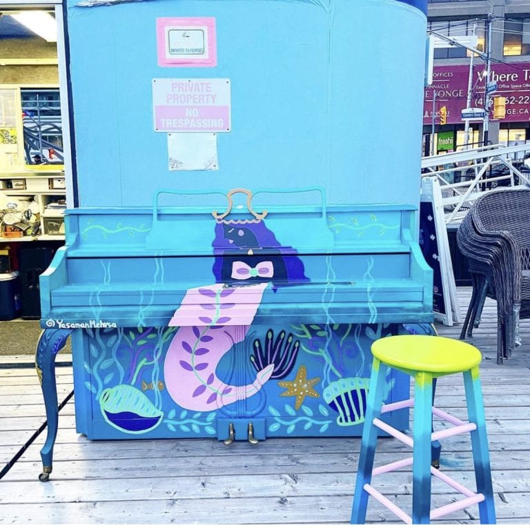 The Mermaid Piano