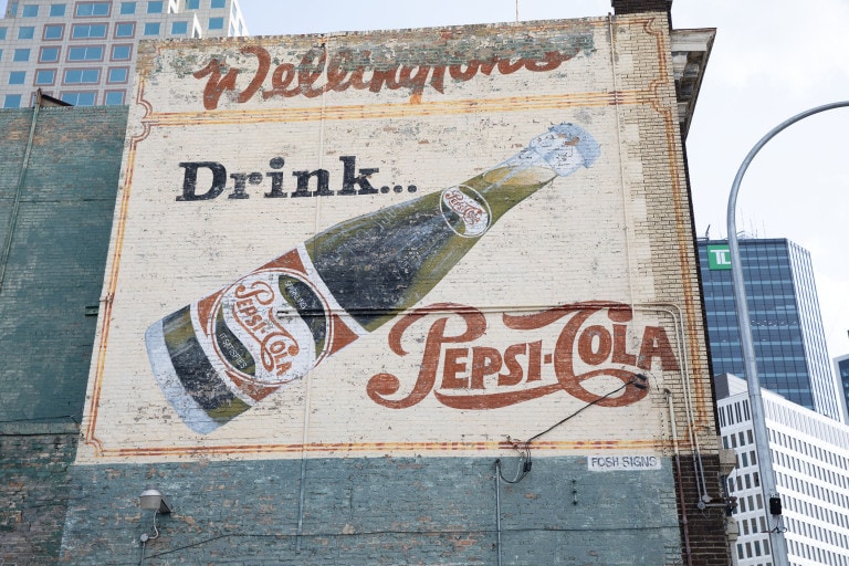Wellington’s Drink Pepsi Cola
