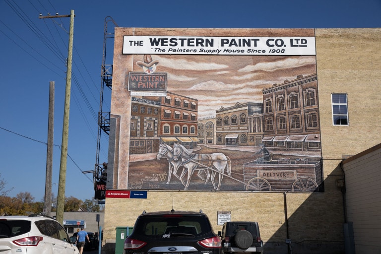 Western Paint Co. Mural